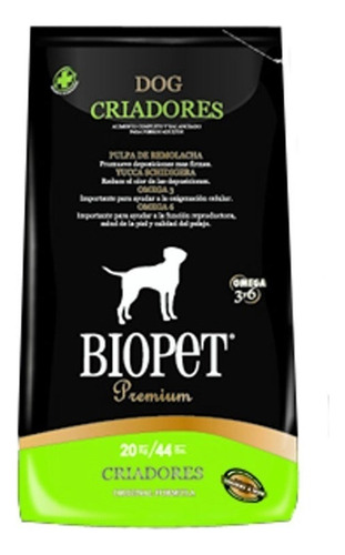 Alimento Biopet Premium Criadores 20kg Pollo/arroz Nuska