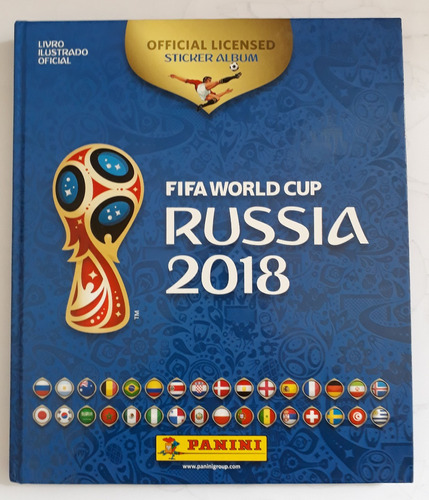 Álbum Figurinhas Copa 2018 (capa Dura) Completo / Atualizado