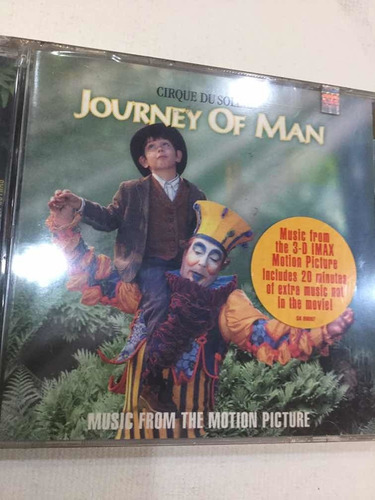 Cirque Du Soleil Journey Of Man Soundtrack Cd Original