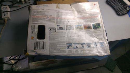Caixa Playstation 2 Scph-70001 Vazia Com Detalhes D399 (Usado)