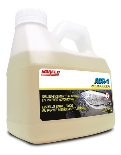 Acr-1 Cleaner Removedor De Cemento En Pintura 1l Marflo