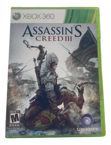 Assassin's Creed 3 Xbox 360 Fisico Medio Uso  (Reacondicionado)