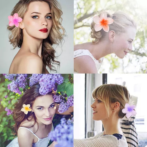 Pinza Para El Pelo Con Forma De Flor, Pinza Para El Pelo P