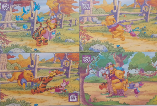 Postales Winnie The Pooh Disney Lote X 10 A Elección (Usado)