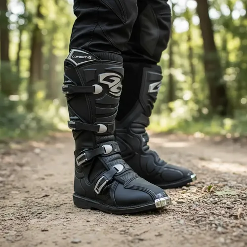 Bota Pro Tork Combat 4 Preto Motocross Trilha Protork | MercadoLivre
