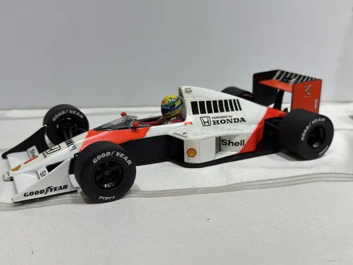 1/18 Minichamps Mclaren Mp4/5 1989 Ayrton Senna | Parcelamento sem