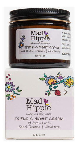 Mad Hippie Skin Care Triple C Crema De Noche, 2.1 Onzas (2..