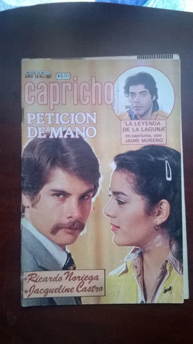 Ricardo Noriega Y Jacqueline Castro En Fotonovela Capricho