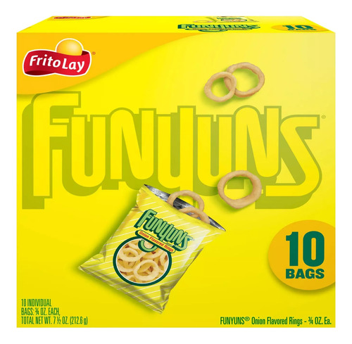 Funyuns Onion Rings Multipack Con 10 Piezas