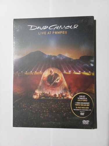 David Gilmour. Live At Pompeii. Dvd Original Nuevo