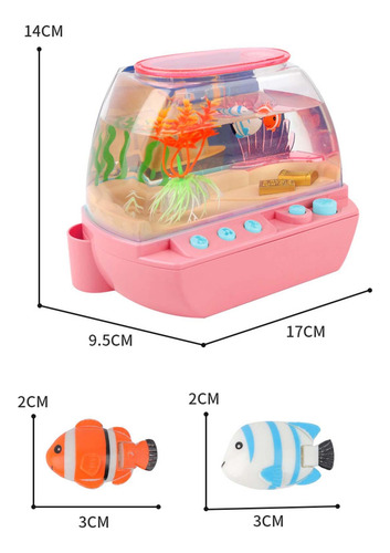 Decoración Del Tanque De Peces De Acuario, Accesorio Rosado