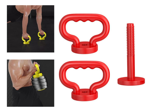 2 Piezas Manijas De Retaguardia Ajustable Para Placas Rojo