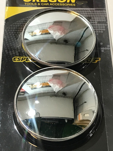 Imagen 1 de 7 de Espejo Retrovisor Auto Moto Camion P/ Puntos Ciegos.x2 E3002