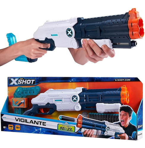 Vigilante Escopeta Rifle Sniper Pistola Lanza Dardos Xshot