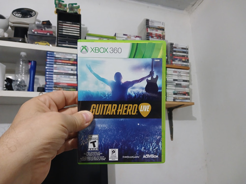 Jogo Xbox 360 Guitar Hero Live Original Semi Novo (Usado)