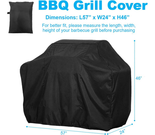 Cubierta Impermeable Para Parrilla De Gas Resistente Para Ex