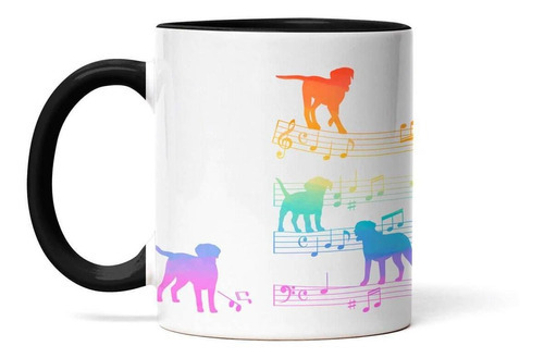 Kit Copo Viagem E Caneca Gato Musical Arco Iris Cat Lover