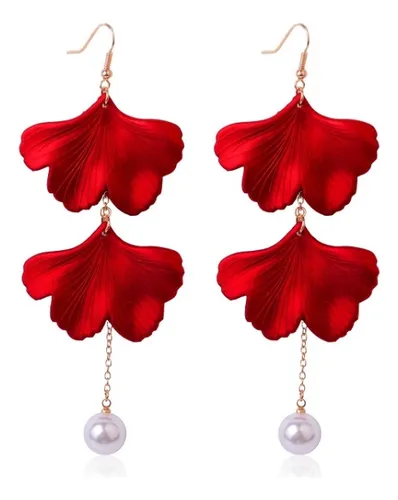 Petal earrings deals