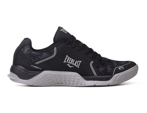 Tênis Everlast Climber 3 Preto E Cinza Cross Training