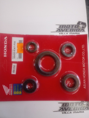 Imagen 1 de 3 de Retenes Motor Zanella Rx 150 Moto Avenida
