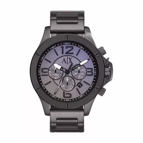 Reloj Armani Exchange Mod. Ax1514 Negro Con Cronometro | Meses sin ...