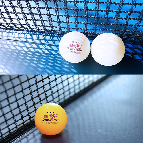Pelotas De Ping Pong 3 Estrellas Blancas Y Naranjas 12 Unida 6 Piezas Blanco + 6 Piezas Naranja
