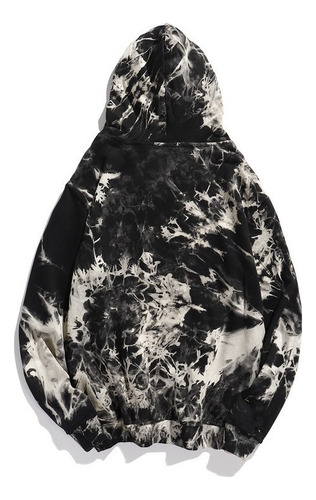 Sudadera Con Capucha 85% Algodón Tie Dye Hombres Sudaderas C