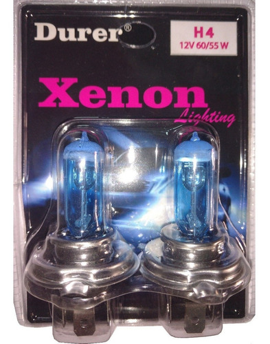 Lamparas Blue Vision Simil Xenon H4 60/55 (x2)