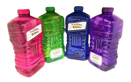 Tarro Gigantes Liquido Para Hacer Burbujas Colores Surtidos