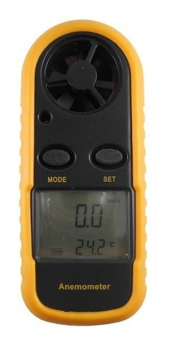 Anemometro Digital Portatil Gralf Wh816 Viento Temperatura