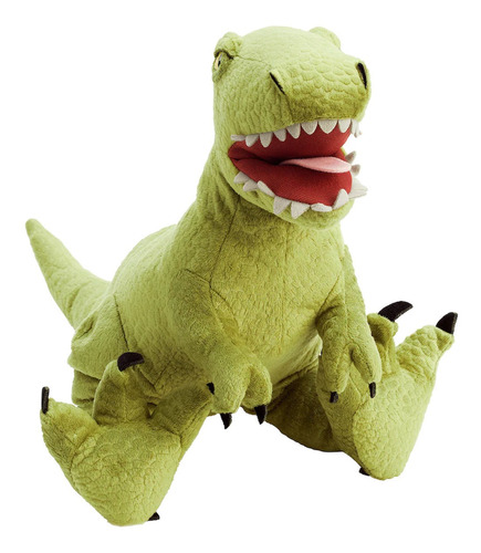 Suave Peluche Dinosaurio 45cm Tiranosaurio Rex T-rex Verde