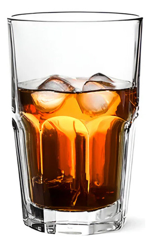 Set 4 Vasos De Vidrio Boston 477ml - Crisa