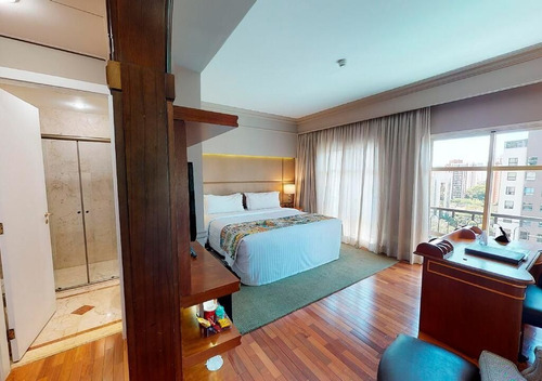 Flat No Pool Próximo Ao Metrô Campo Belo E Av. Jornalista Roberto Marinho - Sf28135