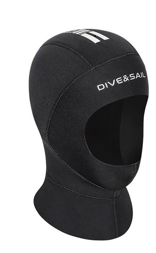 Imagen 6 de 6 de Gorro De Buceo Con Hombro Cálido De 3 Mm Gorro De Natación