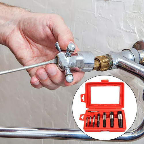 De Extractores De Tornillos De Tubería De Agua De 8 Piezas,