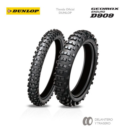 Cubierta 90/90-21 (54r) Dunlop Geomax Enduro D909