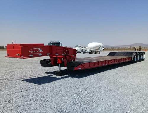 Imagen 1 de 8 de Lowboy Desmontable Ventura 100 Toneladas 4 Ejes 2022