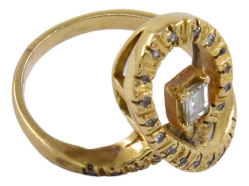 Anillo De Oro De 14k De 4.8 Grms. Talla 5