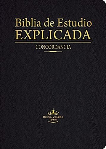 Libro: Biblia Estudio Explicada (piel Especial Negra) (sp&..