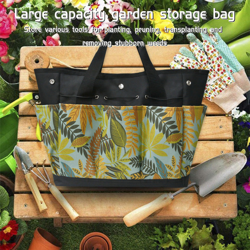 Bolsa De Herramientas De Jardín De Lona Resistente For Alma
