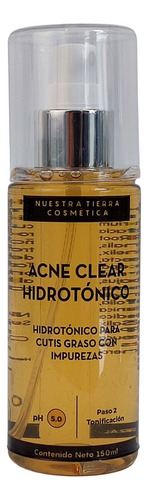 Hidrotónico Anti-acné Orgánico Y Libre De Alcohol Cutis Graso/Mixto Acnéico