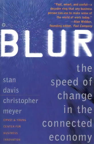 Blur: Speed Of Change, De Stanley Davis. Editorial Little Brown Company, Tapa Blanda En Inglés