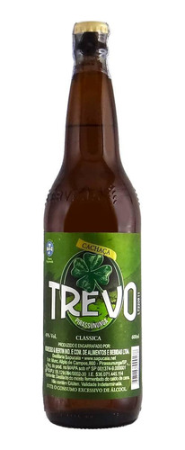 Cachaça Trevo Clássica 600ml