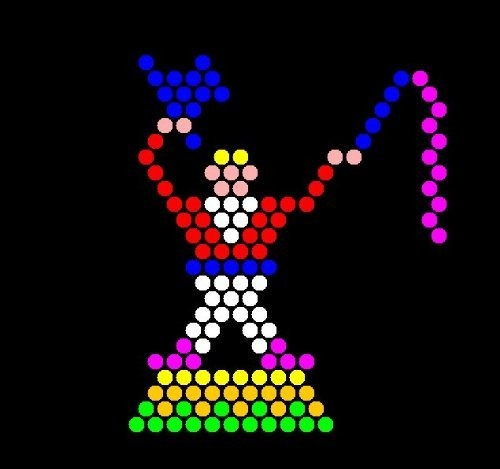 Lite Brite Refill: Circo (15 Láminas Cuadradas) - No Es Nuev