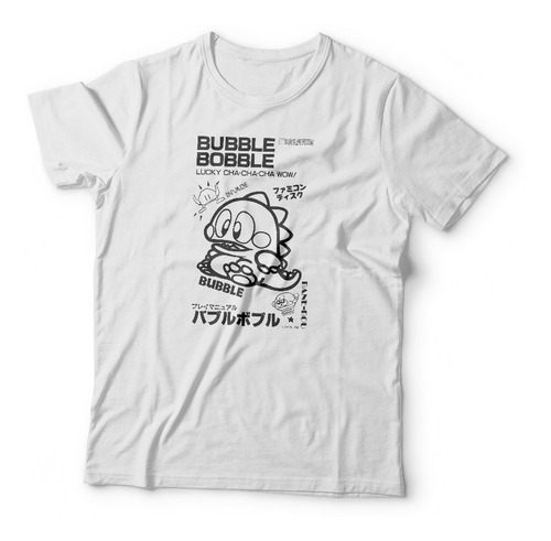 Remera Bubble Bobble - Gaming - Retrogaming