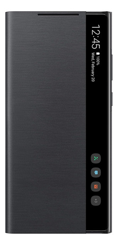 Funda Para Galaxy Note 20 5g S-view Flip Cover Us Black