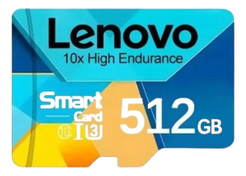 Tarjeta Micro Sd Lenovo 512gb Smart Card Clase 10 