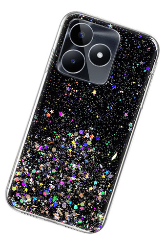 Funda Para Realme C53 C51 Estrellas Luna Parpadeo Secuela