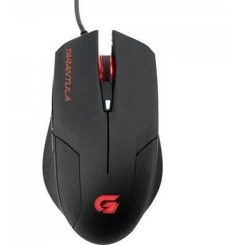 Mouse Gamer Spider Tarantula Preto/vermelho 2000 Dpi Fortrek