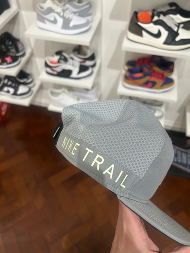 Gorra Nike Trail Pro Cap Gris Gris Unico